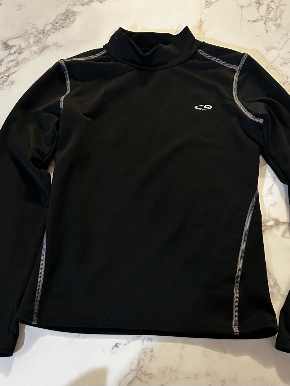 Champion Black Long-Sleeve Layering Shirt
